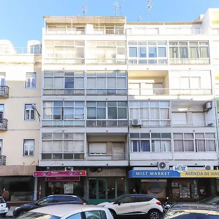Almirante Balcony By Homing Apartament Lizbona